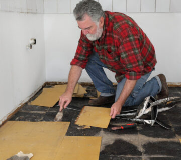 Removing Vinyl Flooring